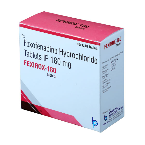 FEXOFENADINE HYDROCHLORIDE 180 MG
